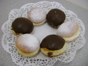 Rezept: Schokoladekrapfen Schokoladekrapfen - Rezept