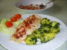 Pangasiusfilet mit Speck und Kräutern - Rezept