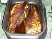 Gebackener Karpfen in Weißweinsoße - Rezept