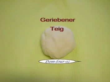 Geriebener Teig - Rezept