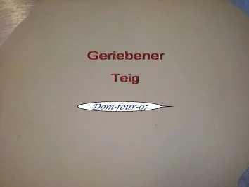 Geriebener Teig - Rezept - Bild Nr. 2