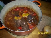 Rinderbeinscheiben nach meiner Art - Rezept