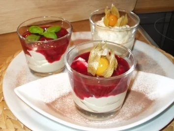 Rezept: Rot liebt Weiss........ Rot liebt Weiss........ - Rezept