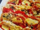 Gratinierte Putenstreifen - Rezept