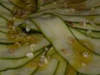 Zucchinicarpaccio - Rezept