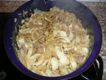 Weißkohl-Hackfleisch Eintopf - Rezept