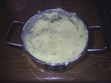 Beilage - Kartoffelpürree mit Röstziebeln - Rezept - Bild Nr. 2