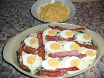 Spinat-Kartoffelauflauf - Rezept - Bild Nr. 4