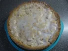 gefüllter Apfelkuchen - Rezept