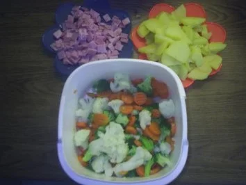 Rezept: Auflauf - Bunter Gemüseauflauf Bild Nr. 2 Auflauf - Bunter Gemüseauflauf - Rezept - Bild Nr. 2