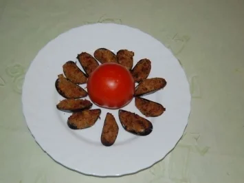 gratinierte Miesmuscheln - Rezept