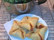 Blätterteigtaschen - Rezept