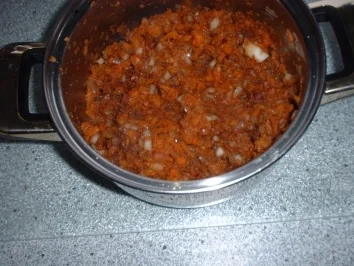 Möhrenpüree mit Speck - Rezept