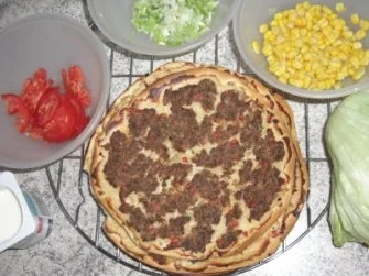 Rezept: Hauptgericht - Lahmacun Bild Nr. 5 Hauptgericht - Lahmacun - Rezept - Bild Nr. 5