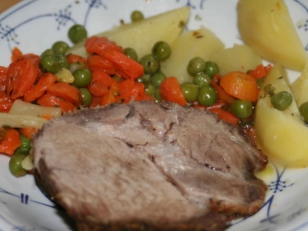 Salzbraten gewürzt nur mit Meersalz und Mediteranen Kräutern - Rezept ...