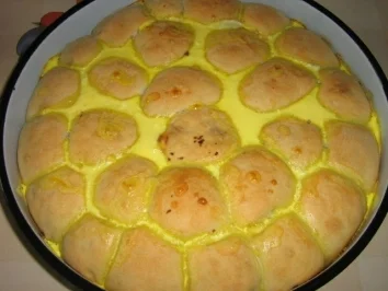 Rezept: Mantije - Brotchen mit Hackfleischfullung Mantije - Brotchen mit Hackfleischfullung - Rezept