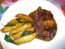 Kartoffeln halb gekocht und halb gebraten ... - Rezept