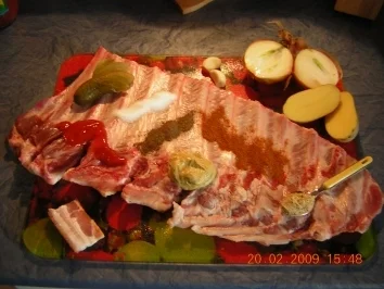 Gefüllte Rollrippchen a la Kukuluru - Rezept