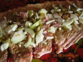 Gefüllte Rollrippchen a la Kukuluru - Rezept