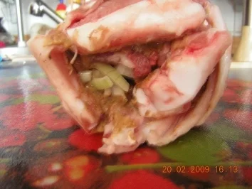 Gefüllte Rollrippchen a la Kukuluru - Rezept