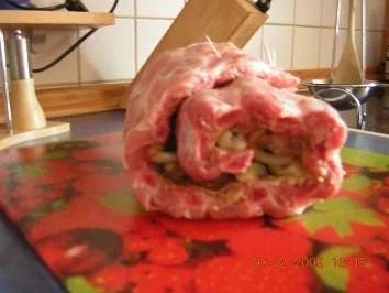 Gefüllte Rollrippchen a la Kukuluru - Rezept