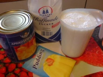 Rezept: Aprikosen im Vanille-Bett Aprikosen im Vanille-Bett - Rezept