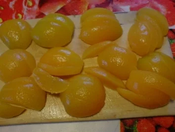 Rezept: Aprikosen im Vanille-Bett Aprikosen im Vanille-Bett - Rezept