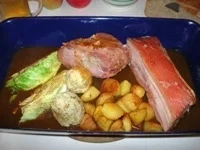 Bratl in da Rein - Rezept