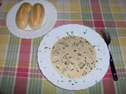 Waldpilzrahmsuppe - Rezept