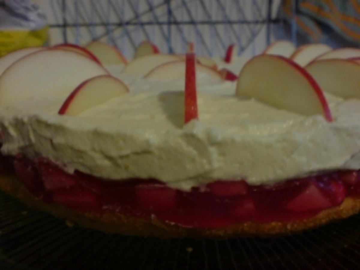 Apfel-Grütze-Torte - Rezept - Bild Nr. 3