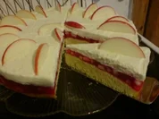 Apfel-Grütze-Torte - Rezept