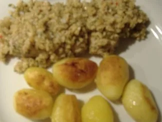 Rezept: Schwertfisch in Mandelsauce Schwertfisch in Mandelsauce - Rezept