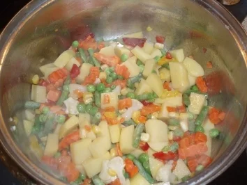 Rezept: Fastensuppe mit Parmesan Bild Nr. 2 Fastensuppe mit Parmesan - Rezept - Bild Nr. 2