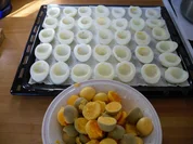 Rezept: Bunte Eier "die große Verführung" Bunte Eier "die große Verführung" - Rezept