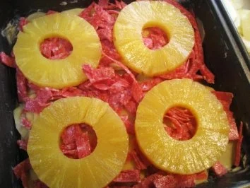 Rezept: Ananas-Gratin Ananas-Gratin - Rezept