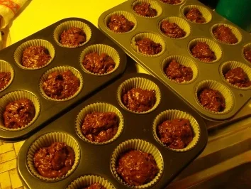 Edelbitter-Schokomuffins - Rezept - Bild Nr. 3