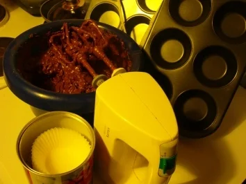 Edelbitter-Schokomuffins - Rezept - Bild Nr. 2