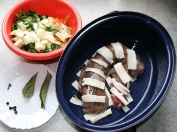 Rehrücken /  Rehbraten - Rezept