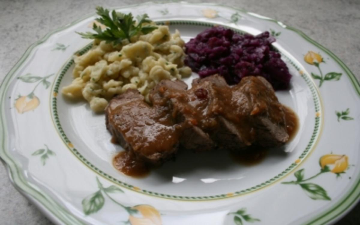 Rehrücken /  Rehbraten - Rezept - Bild Nr. 2