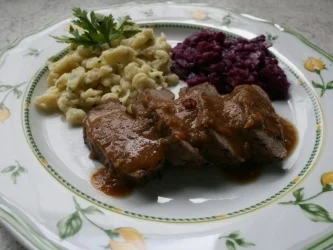 Rehrücken /  Rehbraten - Rezept - Bild Nr. 2