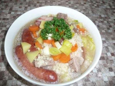 Rezept: Bäuerlicher Graupeneintopf Bäuerlicher Graupeneintopf - Rezept