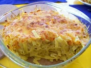 GRATIN: Reste-Tortilla + Nudel-Gratin - Rezept