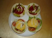 Hamburger/Cheeseburger - Rezept