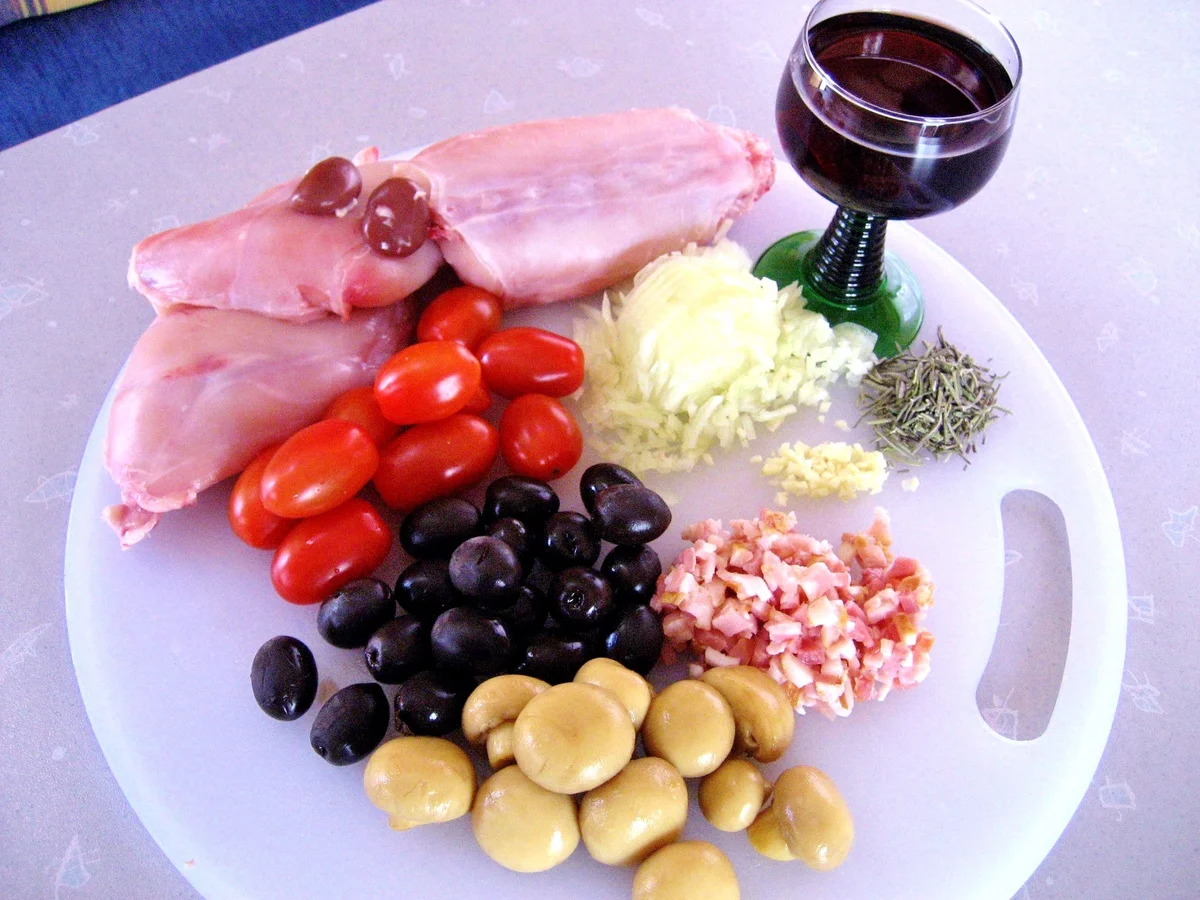 Rezept: Kaninchen "Rioja" Bild Nr. 57 Kaninchen "Rioja" - Rezept - Bild Nr. 57