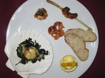 Variation von Meeresfrüchten - Rezept