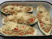 Gefüllte Auberginen - Rezept