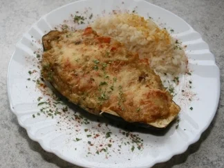 Rezept: Gefüllte Auberginen Bild Nr. 2 Gefüllte Auberginen - Rezept - Bild Nr. 2