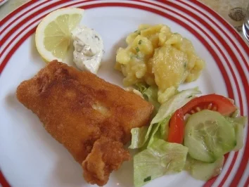 Rezept: Fisch im Bierteig Fisch im Bierteig - Rezept