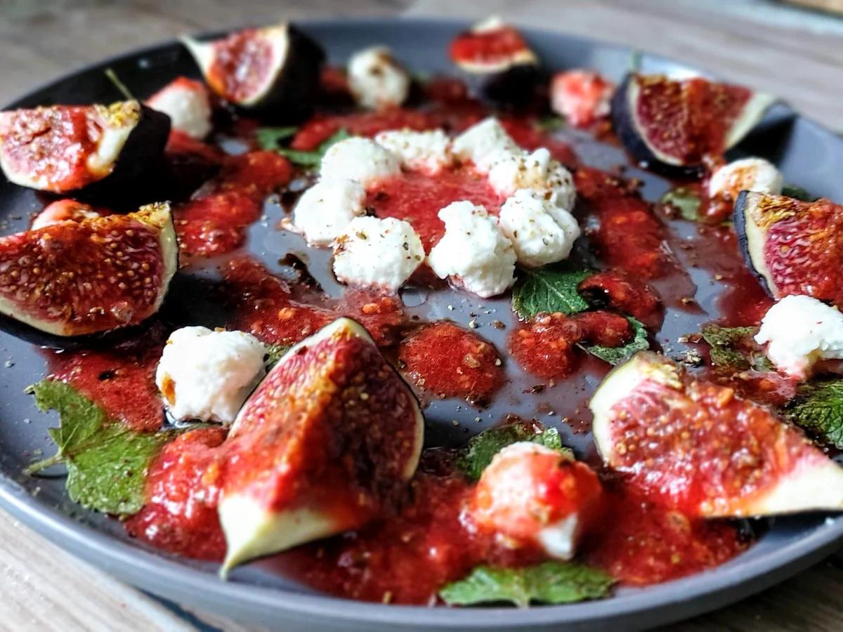 Feigen mit Büffelmozzarella - Rezept - Bild Nr. 2