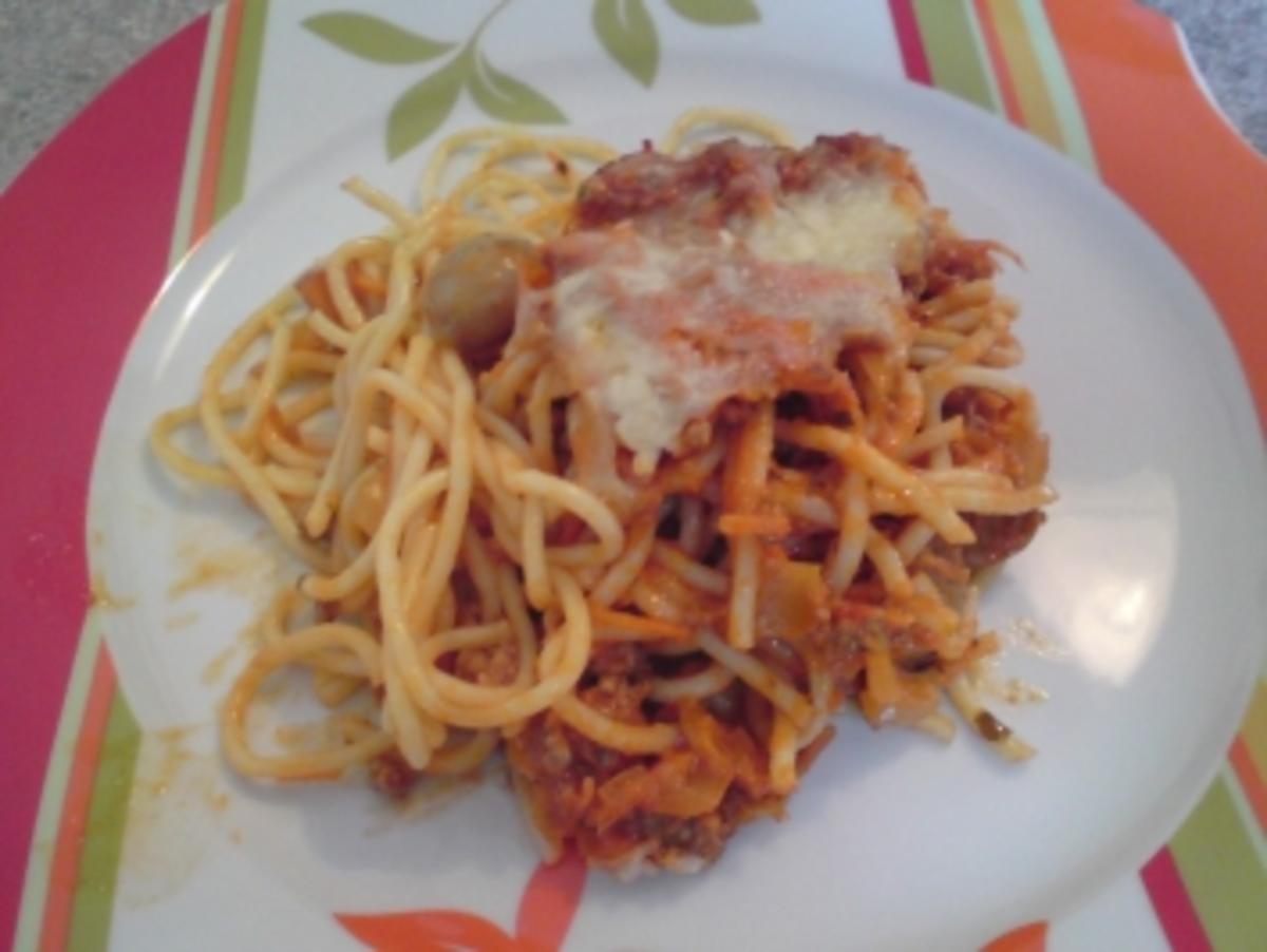 Spaghetti Auflauf - Rezept